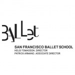 SF Ballet School logo bianco